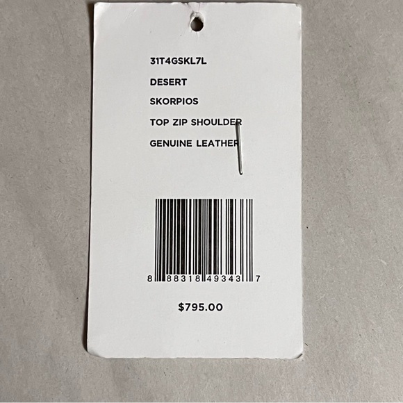 MICHAEL KORS COLLECTION
Skorpios Desert Tan Pebbled Leather Hobo
Bag $79… - Picture 16 of 16